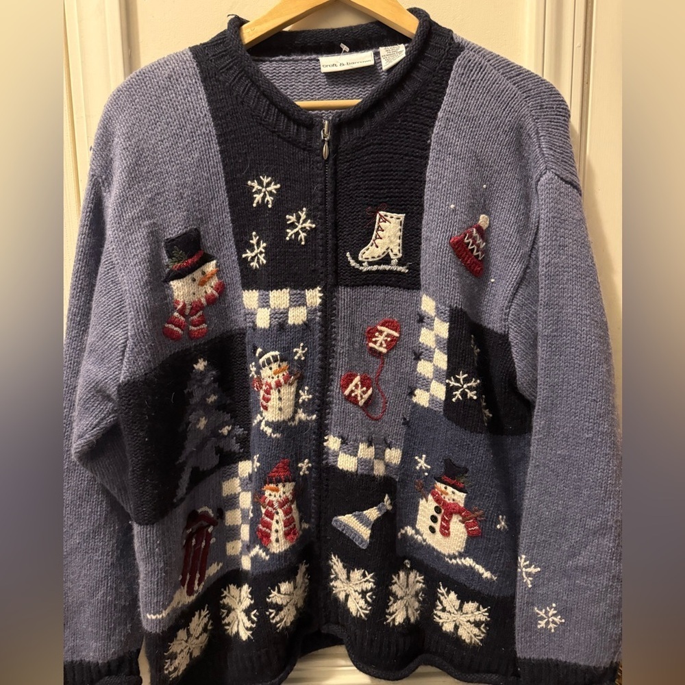 Croft & Barrow Wool Blend Winter Cardigan